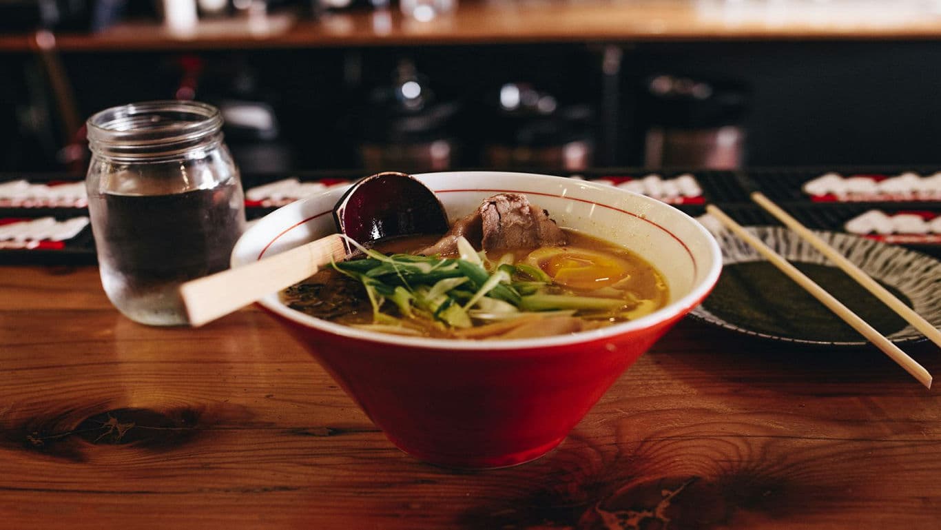 a bowl of soup
