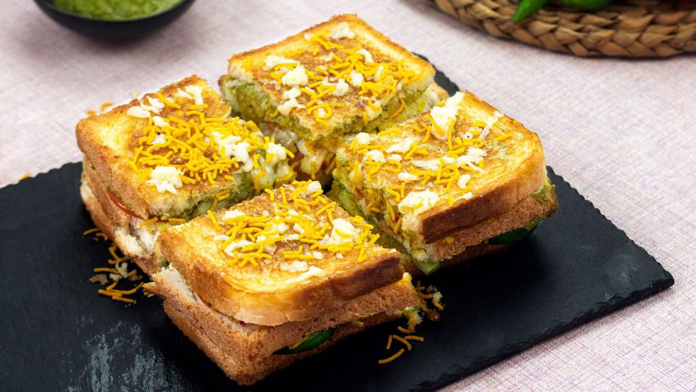 Aloo toast