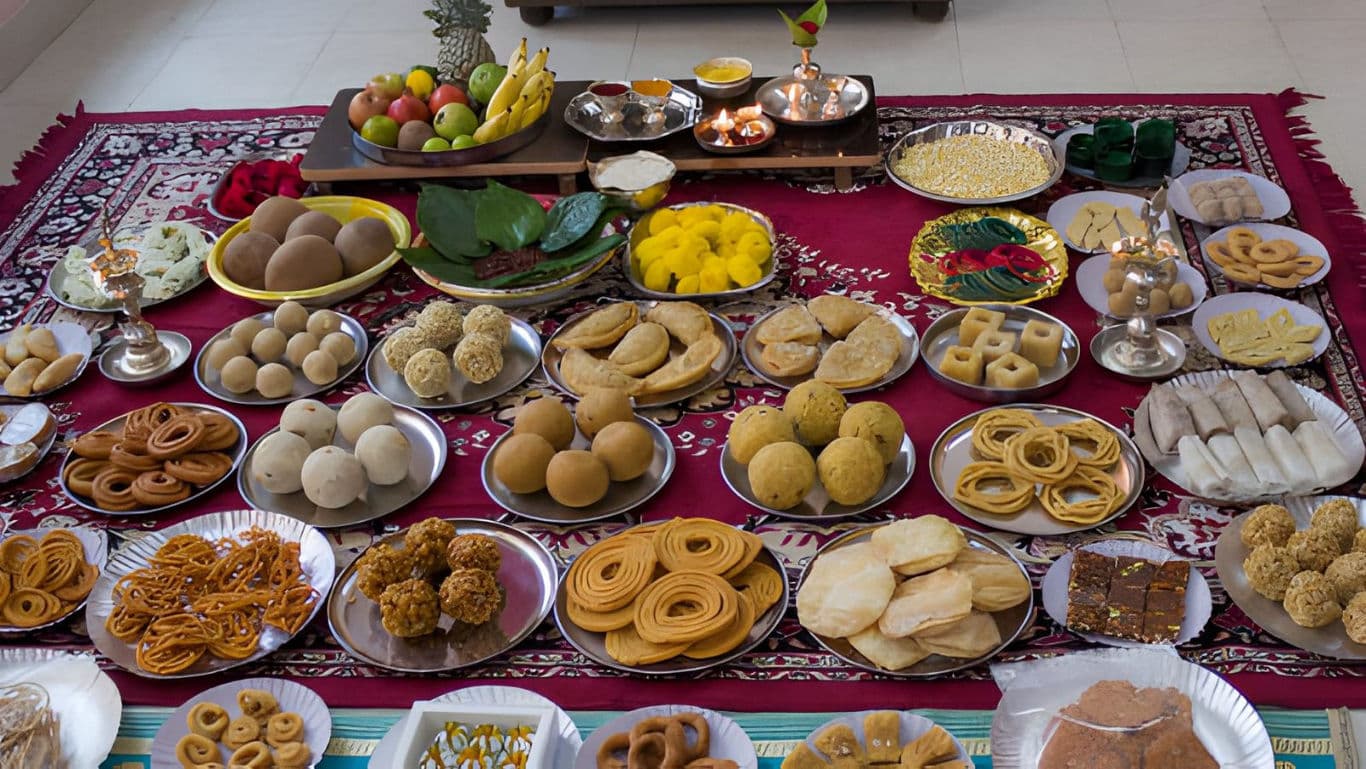 Annakut Prasad Reflects Gratitude