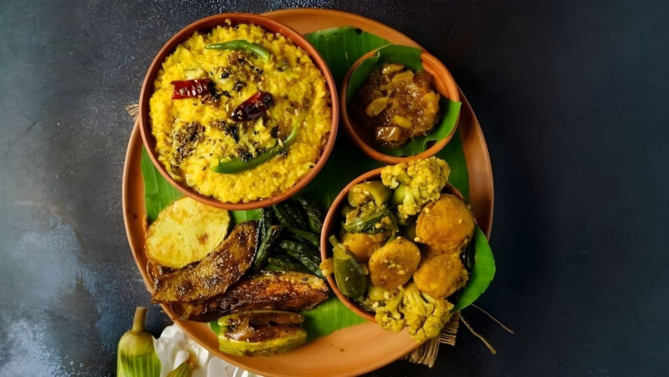Bengali Bhog platter