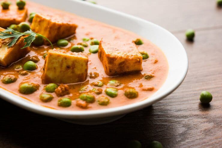matar paneer