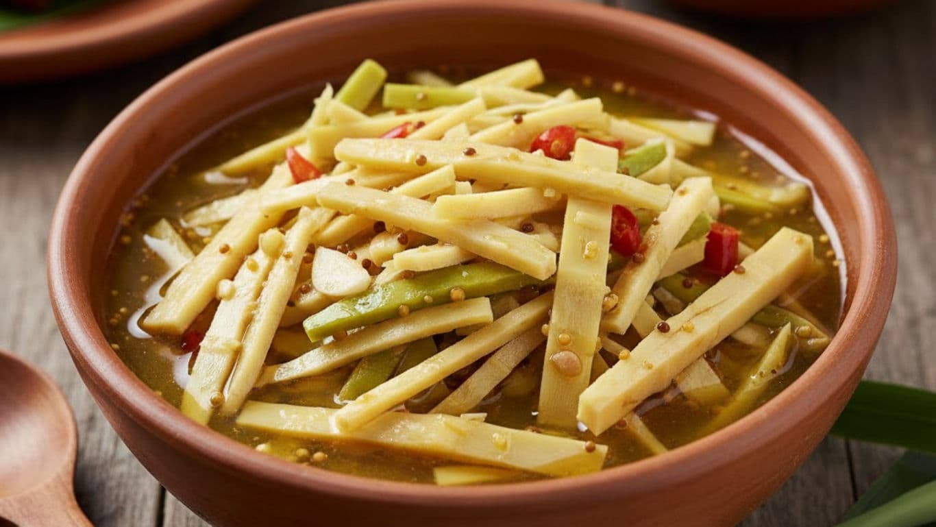 Fermented bamboo shoot