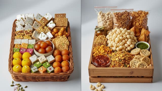 Snack Hampers Vs Sweet Boxes
