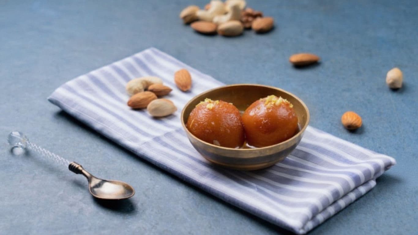 Gulab Jamun for dessert