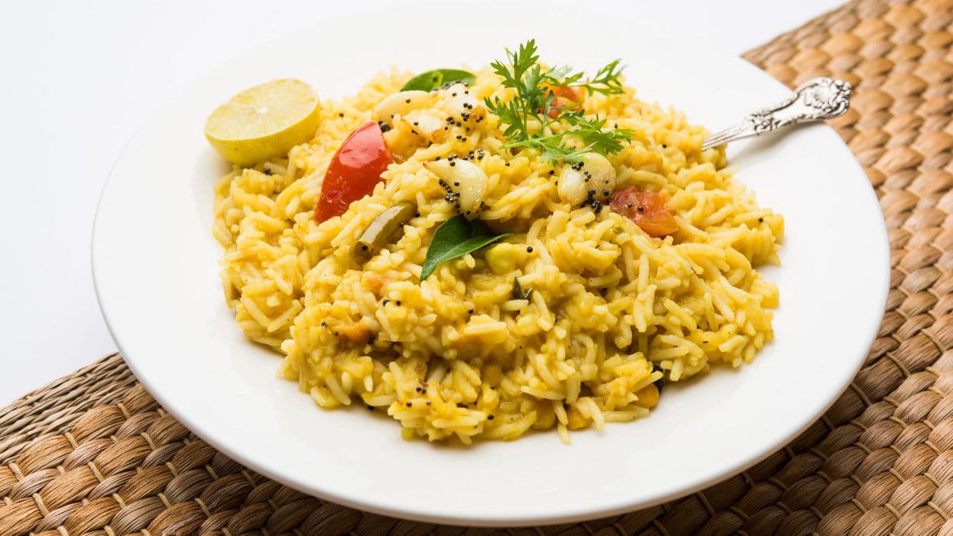 Delicious Indian Khichdi with Vegetables