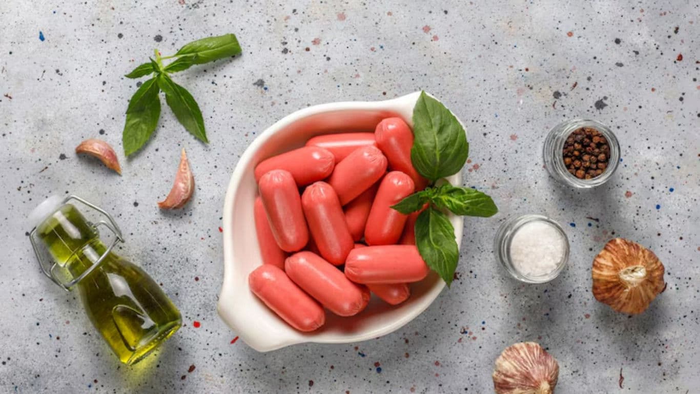 Fresh tomatoes with herbs and spices