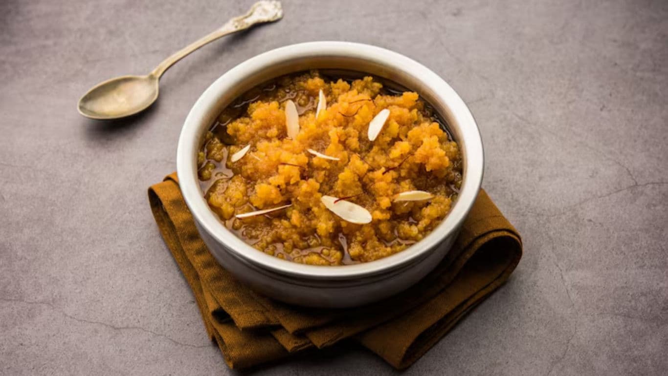 Bowl of sweet dessert with almonds