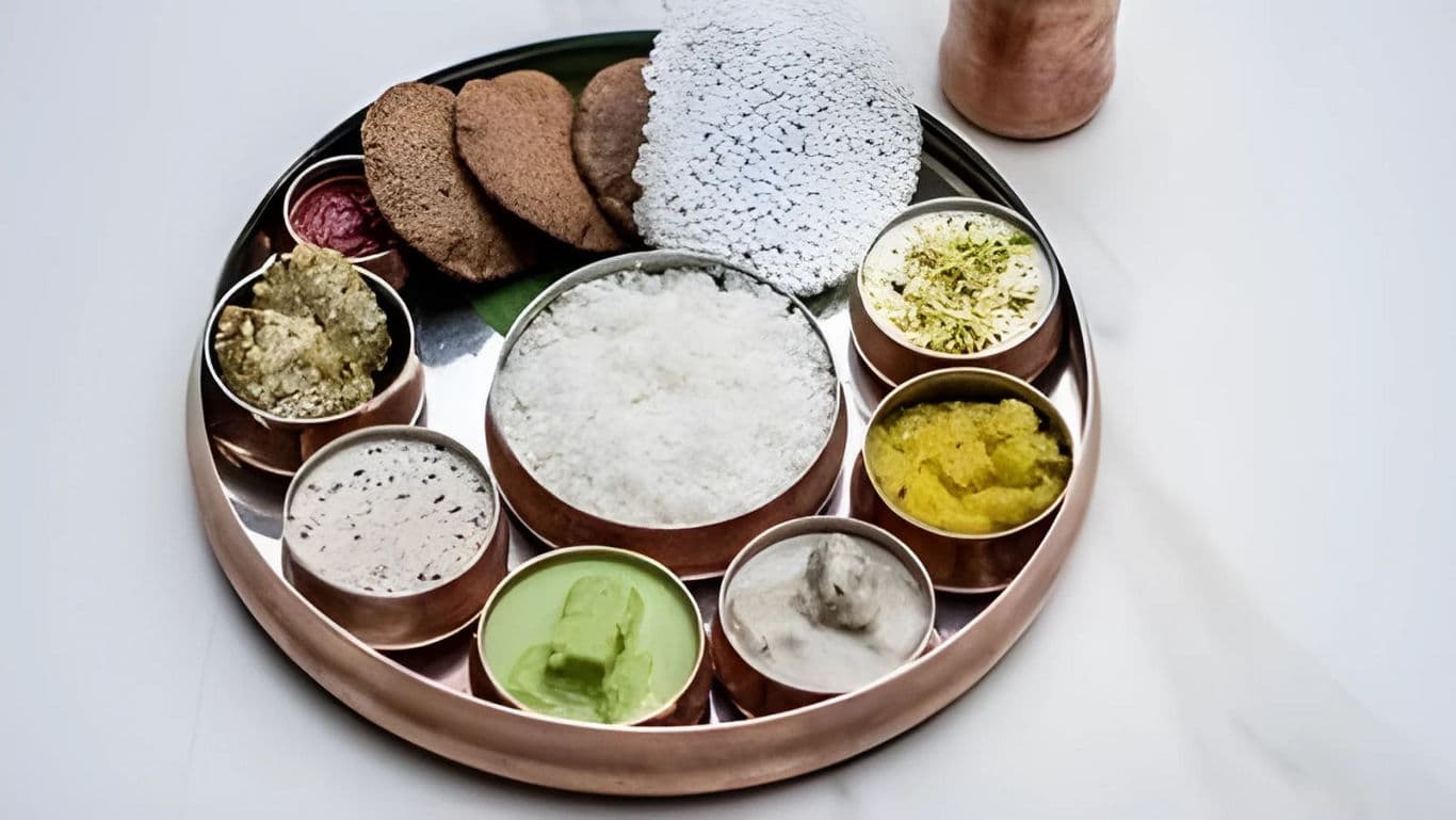 Navratri thali