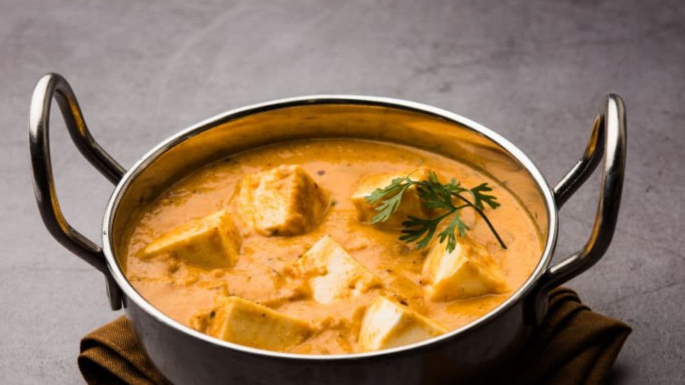 Paneer Lababdar with Onion Tomato Base
