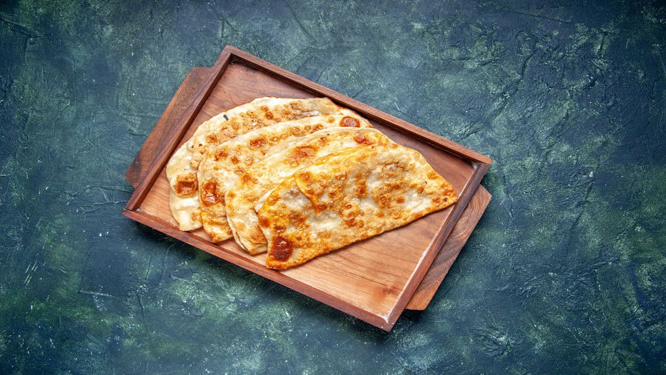 rajma and cheese paratha