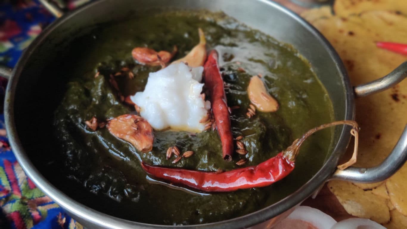 Sarson da Saag and Makke di Roti