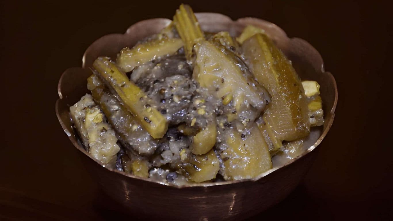 Traditional Indian Vegetable Curry in Bowl