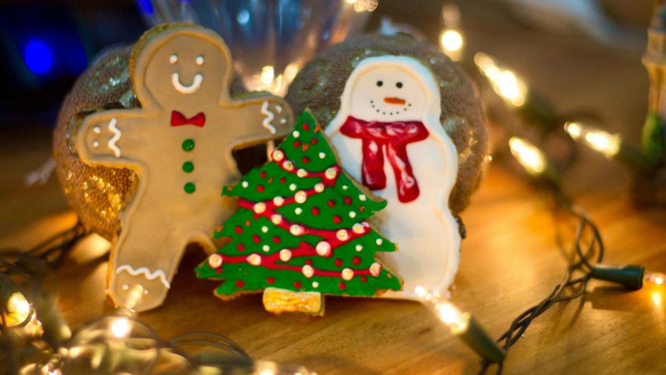 Festive Gingerbread and Snowman Cookies